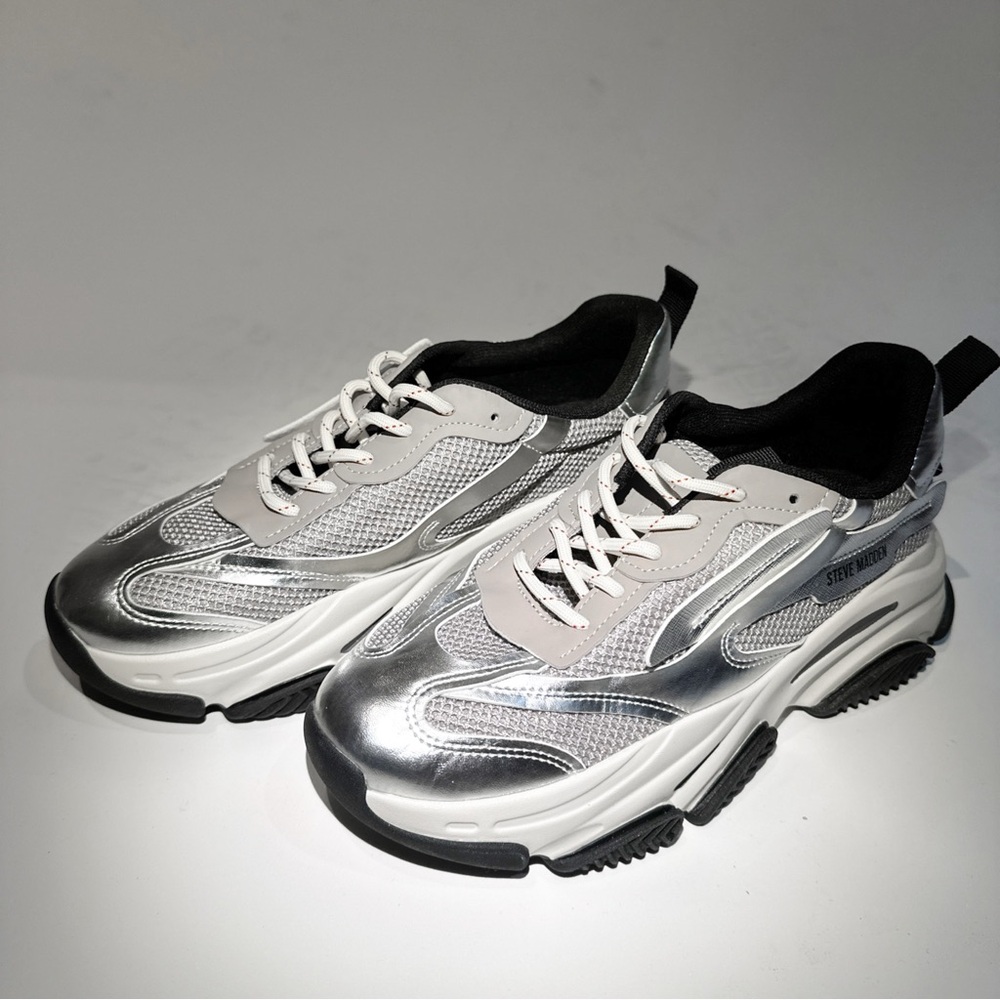 Steve Madden Women's Possession Casual and Fashion Sneakers